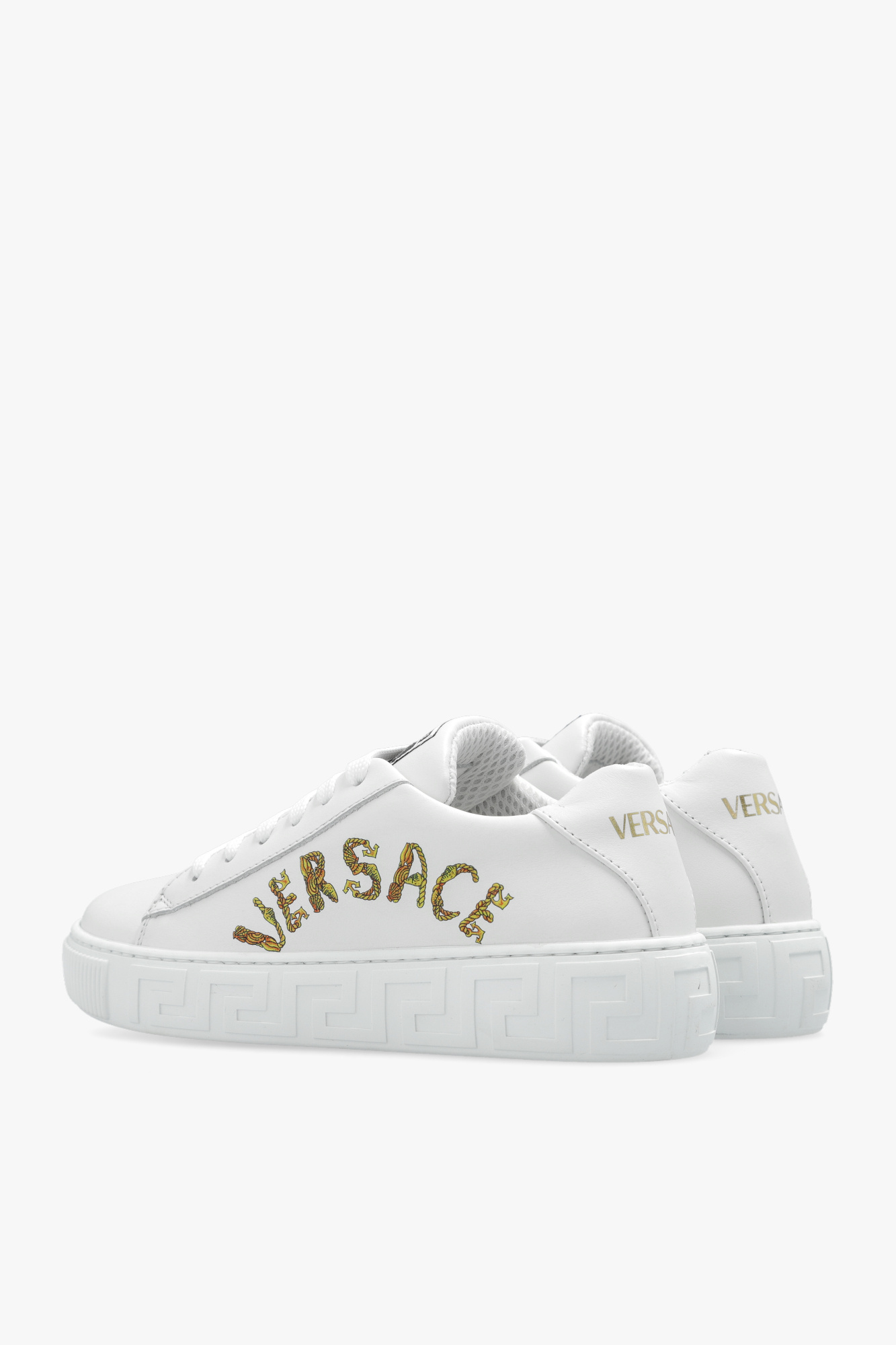 Versace white hot sale medusa sneakers